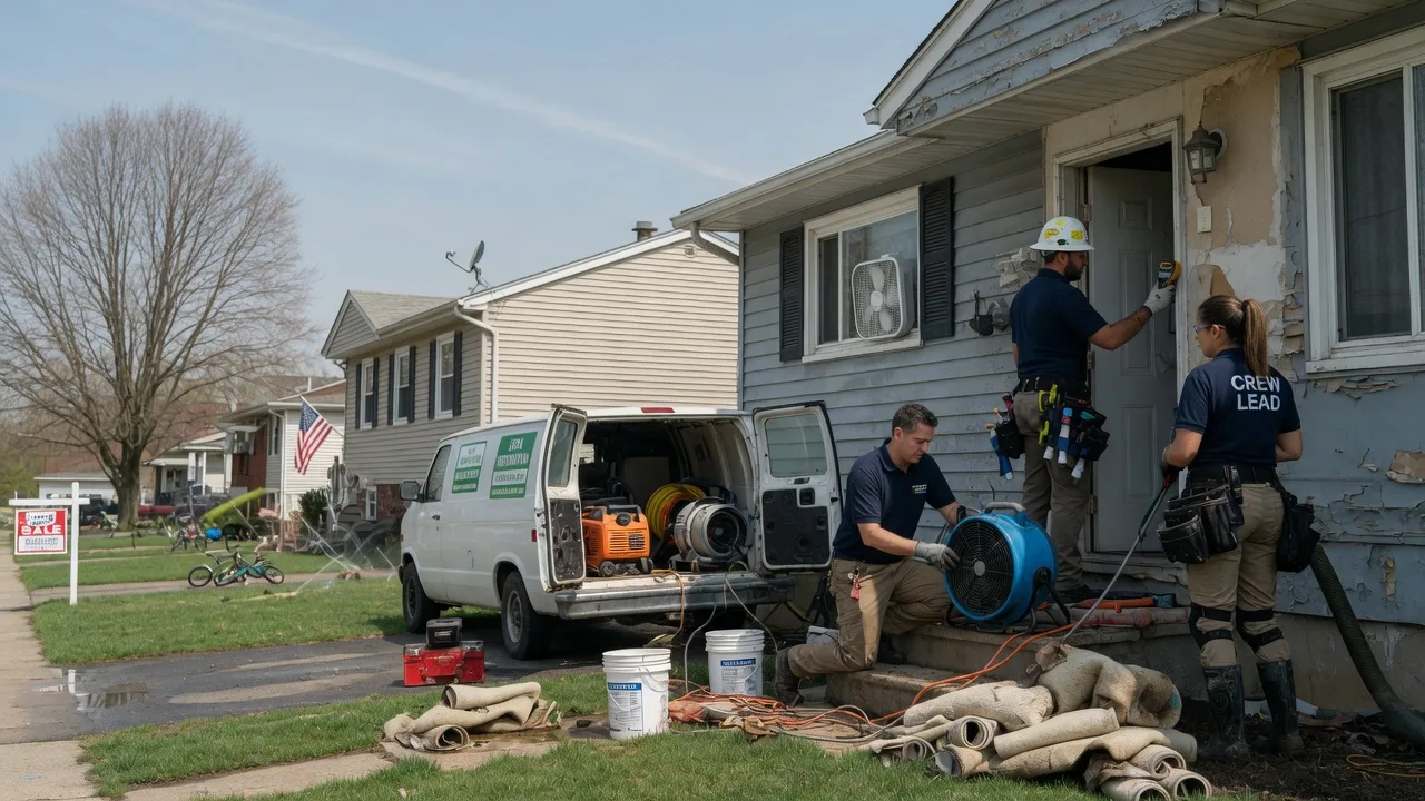 Flood Cleanup in Chestnut Ridge, PA near me